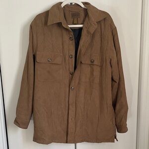 St. John's Bay Tan Shirt Jacket